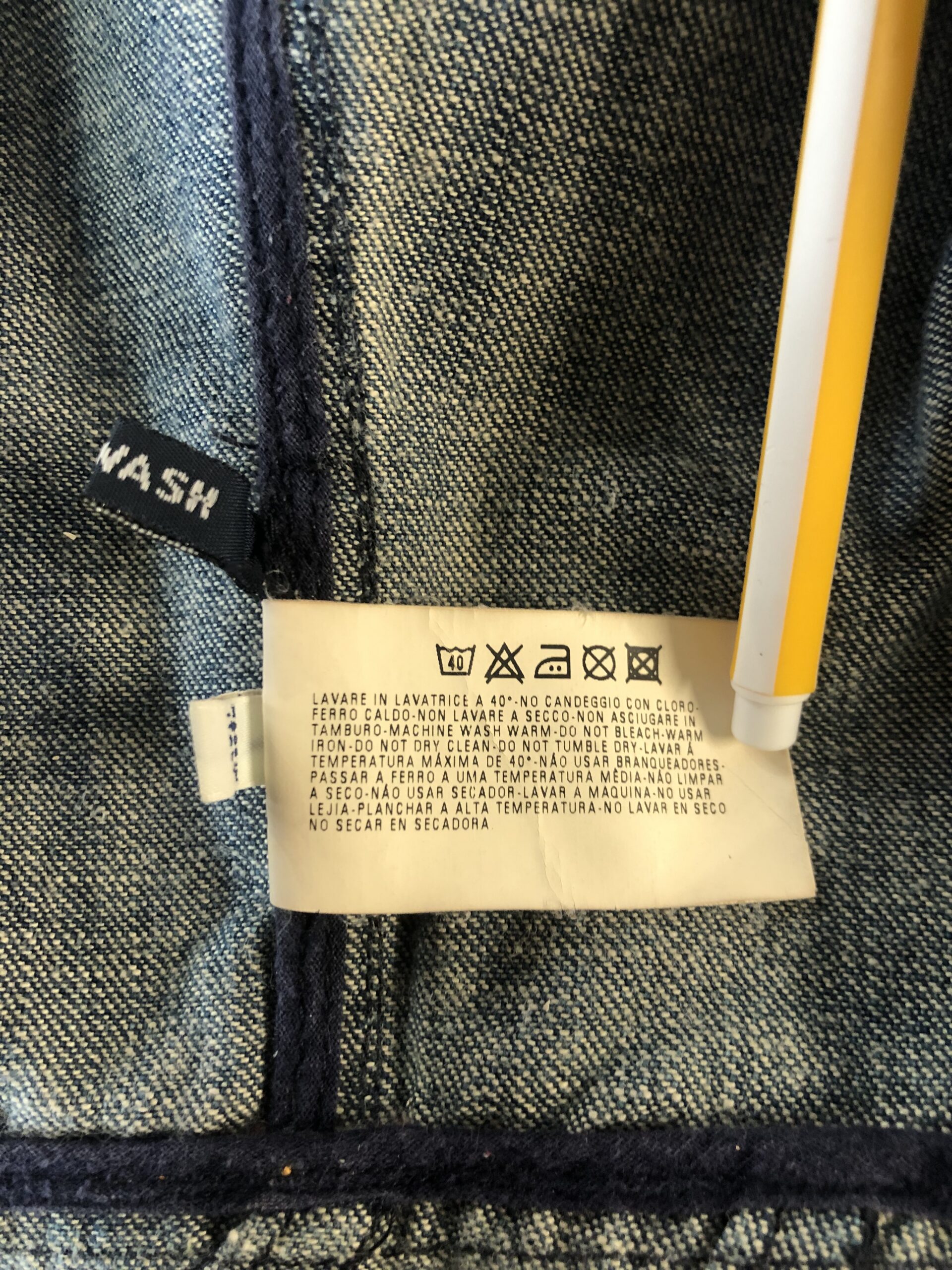 ARMANI spijkerjas - Afbeelding 8