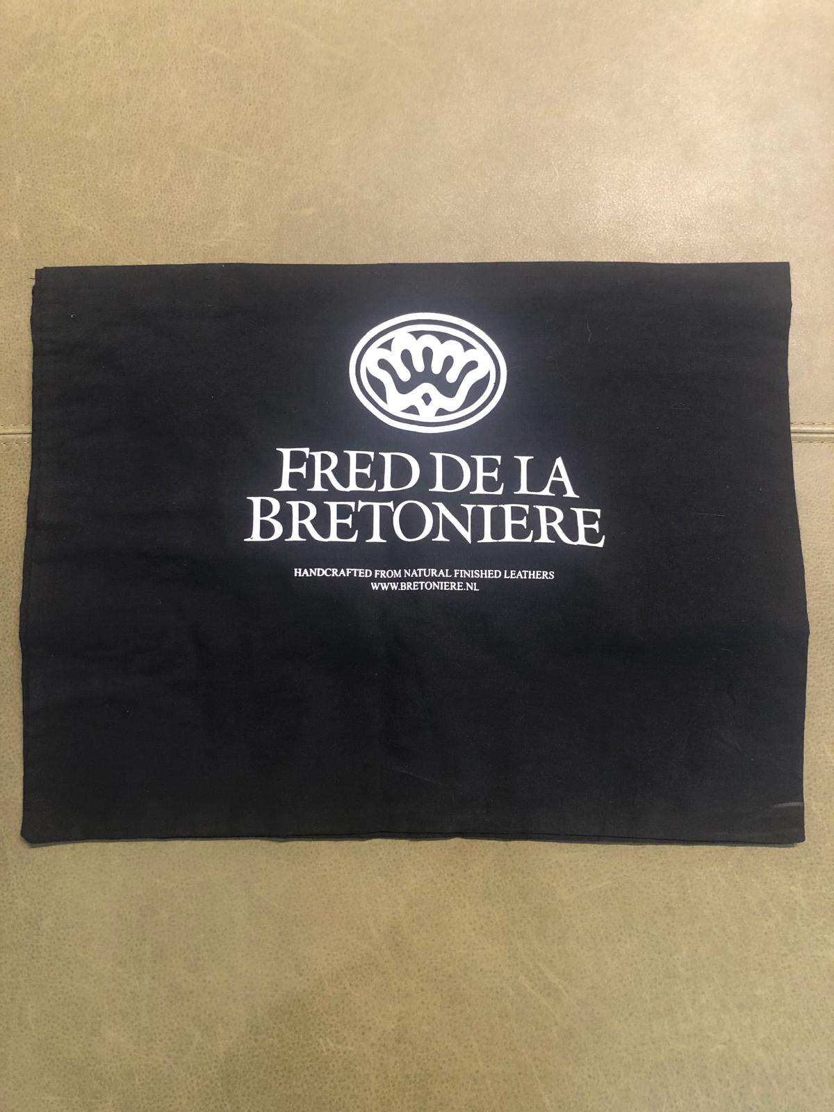 FRED DE LA BRETONIERE leren hand-/schoudertas - Afbeelding 6