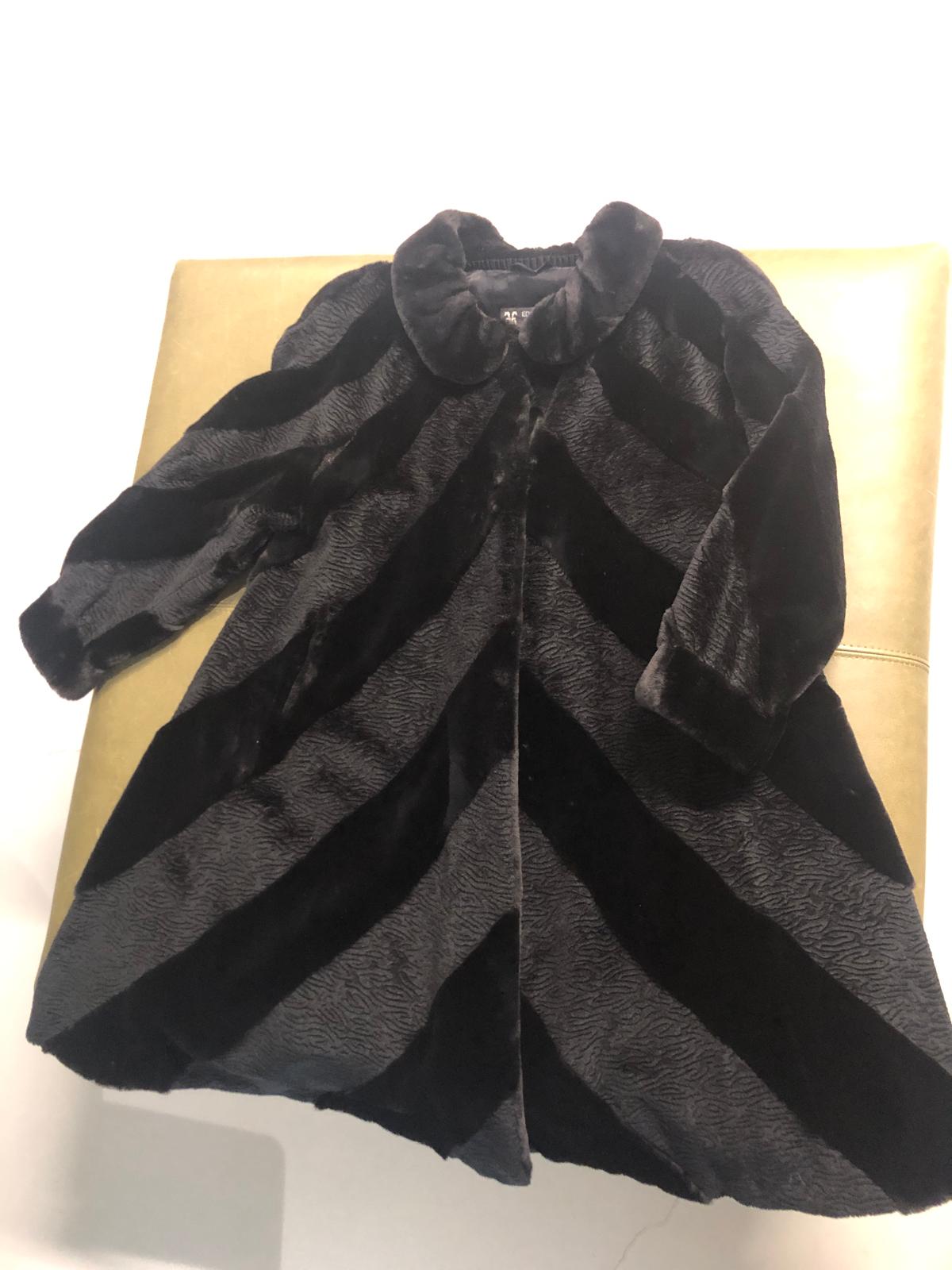EDGAR VOS fauxfur wintermantel
