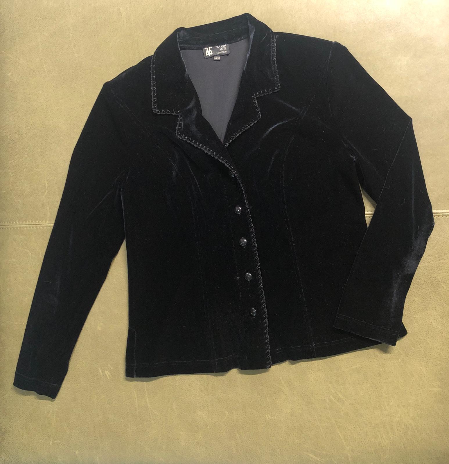 EDGAR VOS velvet blazer