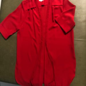 EDGAR VOS openvallende middellange blazer
